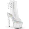 Pleaser - STARDANCE1018C7 Bottes de plateforme, Pole dance chaussures - Chaussures de pole dance - Transparent Product image